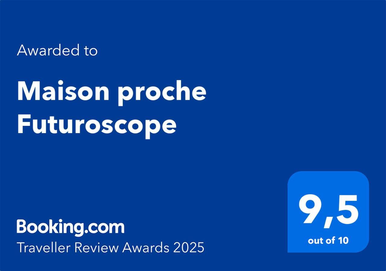 Maison Proche Futuroscope شاسنوي دي بويتو المظهر الخارجي الصورة
